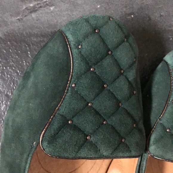 Green Clarks Indigo flats - Picture 6 of 6